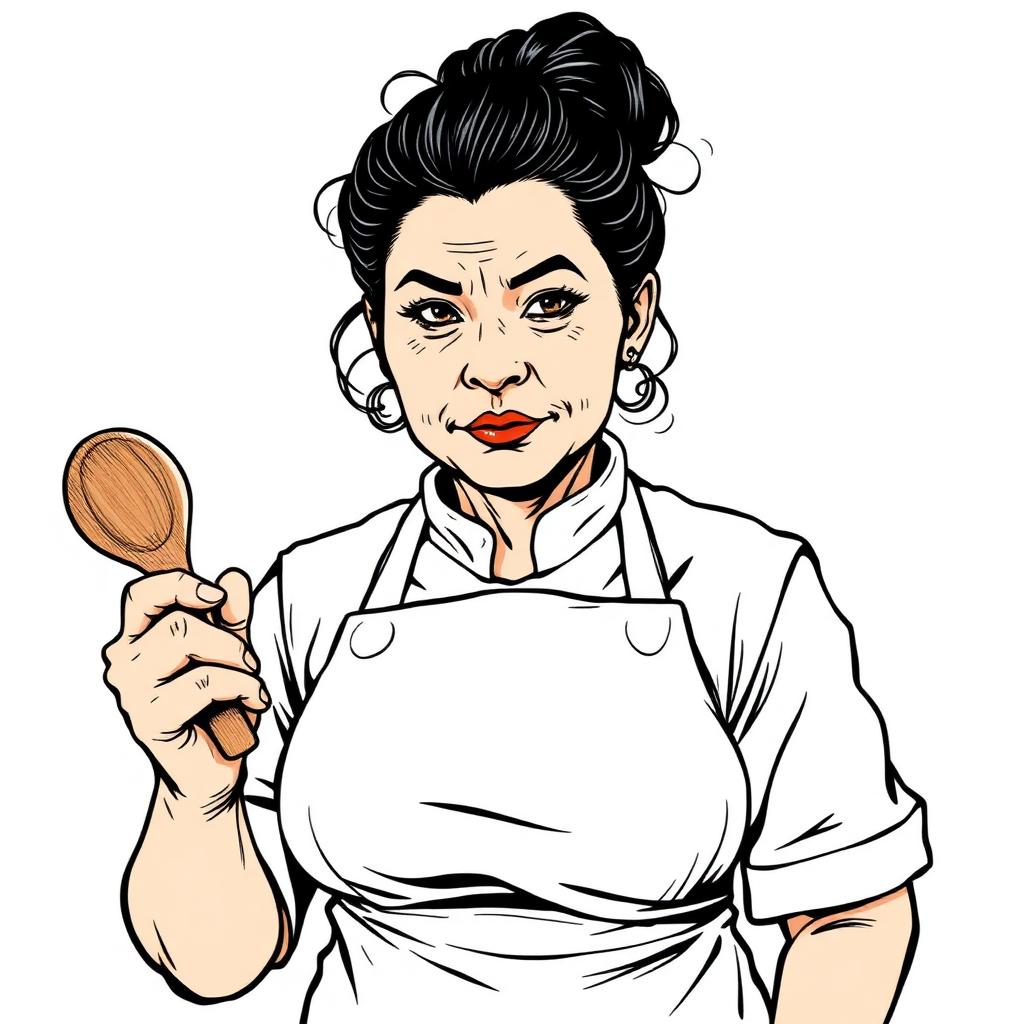 Portrait of Cook Elena Vasquez