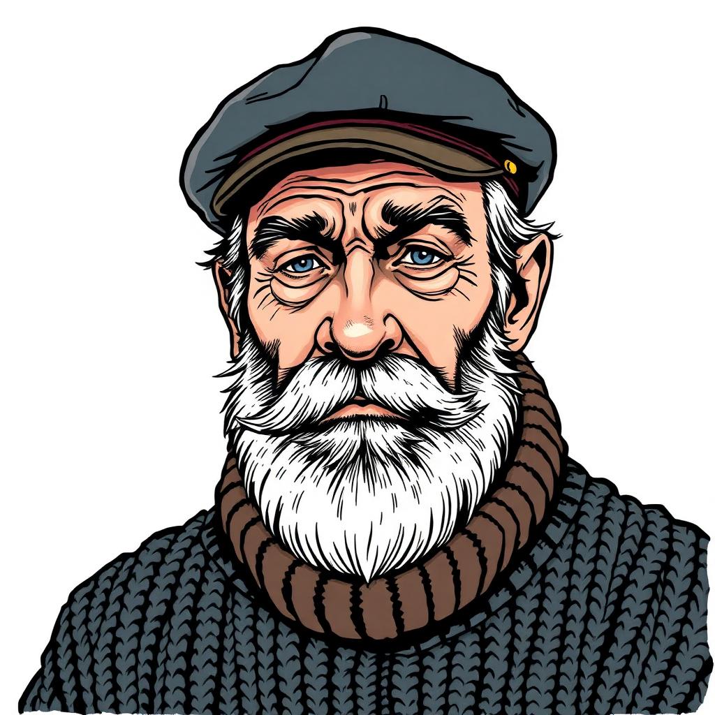 Portrait of Captain Magnus Halvorsen
