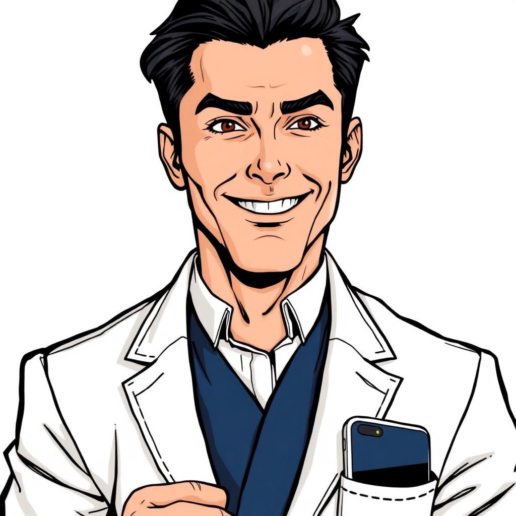 Portrait of Steward Marco "Two Sugar" Rossi